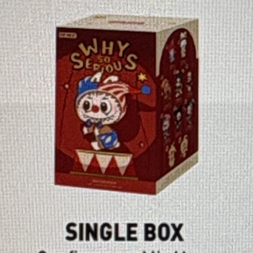 🤡 POP MART WHY SO SERIOUS VINYL PLUSH PENDANT BLIND BOX 🤡 NWT 🤡 - Picture 15 of 16